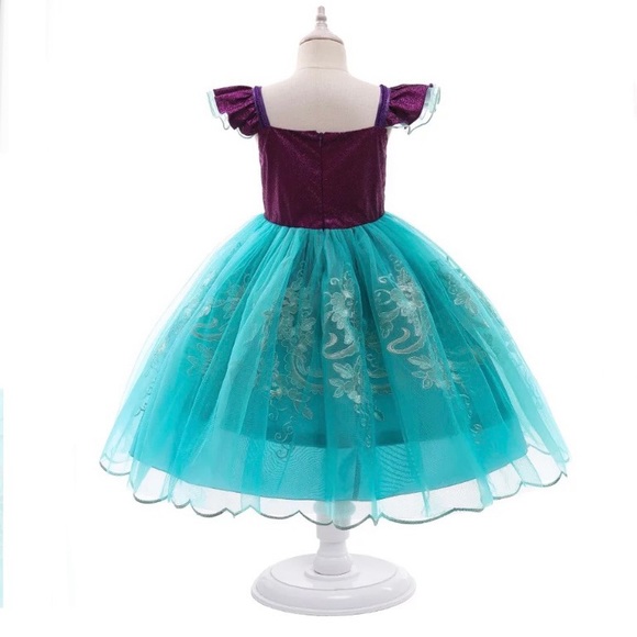 Luxury Costume Ariel Sparkly Dress - Picture 2 of 5